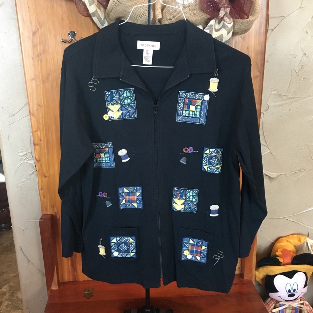 BECHAMEL Women’s size L jacket and slack set